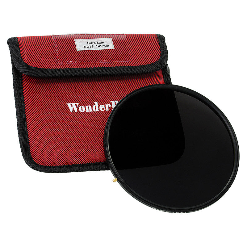 Fotodiox Pro 145mm Ultra Slim Neutral Density 16 (4-Stop) Filter