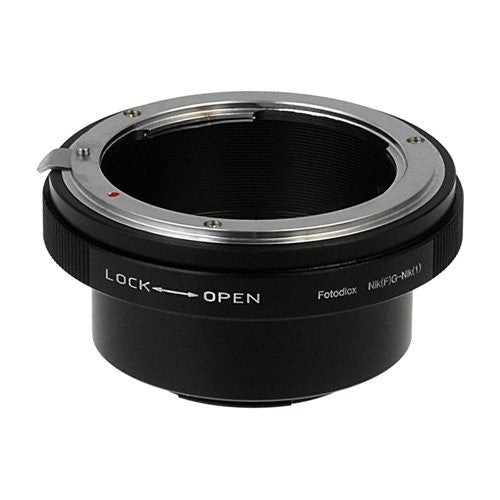 Nikon F-Mount G-Type D/SLR Lens to Nikon 1-Series Mount Camera Bodies