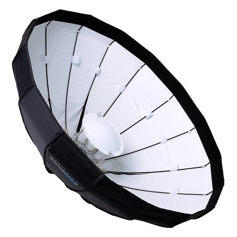 Pro Studio Solutions EZ-Pro 32" (80cm) Beauty Dish and Softbox Combination with Multiblitz P Speedring for Multiblitz P, Compact, and Compatible