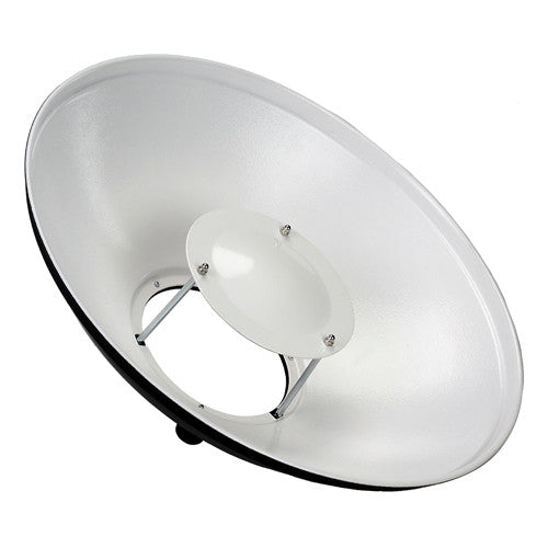 Fotodiox Pro 16" Beauty Dish with Multiblitz P Speedring for Multiblitz P, Compact, and Compatible