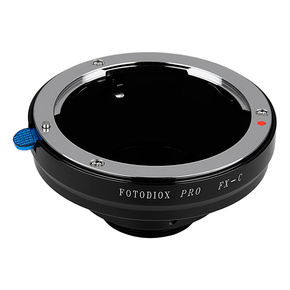 Fotodiox Pro Lens Mount Adapter - Compatible with Fuji Fujica X (1970-80s 35mm Film Era SLR Lenses) to fit C-Mount (1" Screw Mount) Cine & CCTV Cameras