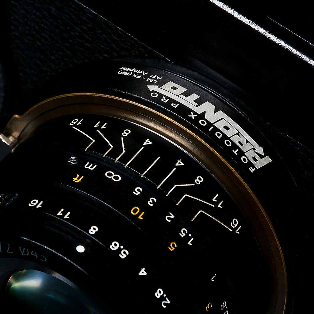Fotodiox Pro PRONTO Autofocus Adapter - Compatible with Leica M Mount Lenses to Fuji X-Series Mirrorless Cameras