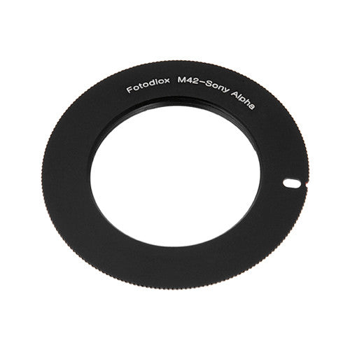 Fotodiox Lens Adapter - Compatible with M42 Screw Mount SLR Lenses to Sony Alpha A-Mount (and Minolta AF) SLR Cameras