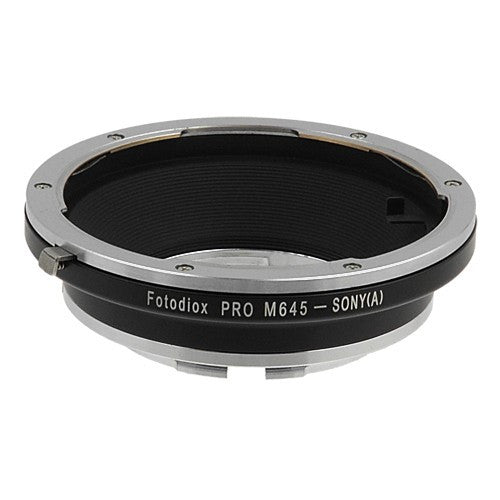 Mamiya 645 Mount SLR Lens to Sony Alpha A-Mount Camera Bodies