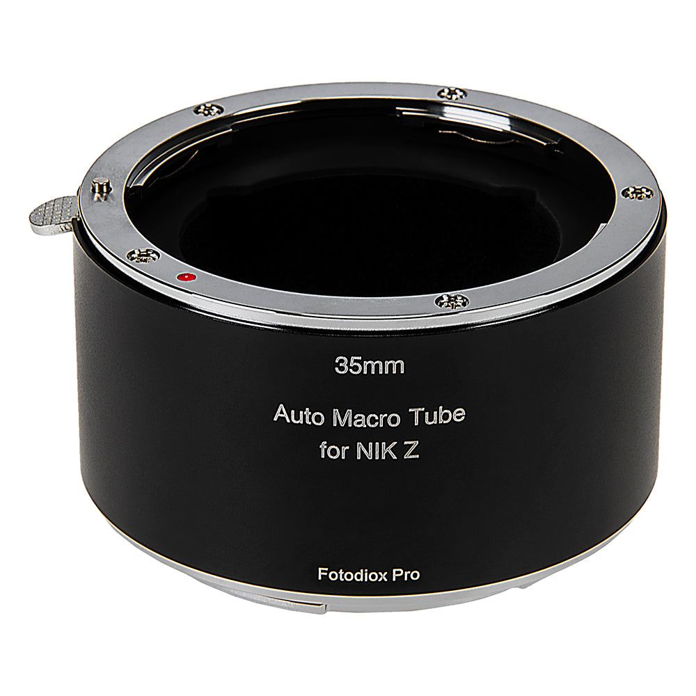 Fotodiox Pro Automatic Macro Extension Tube, 35mm Section - for Nikon Z-Mount MILC Cameras for Extreme Close-up Photography