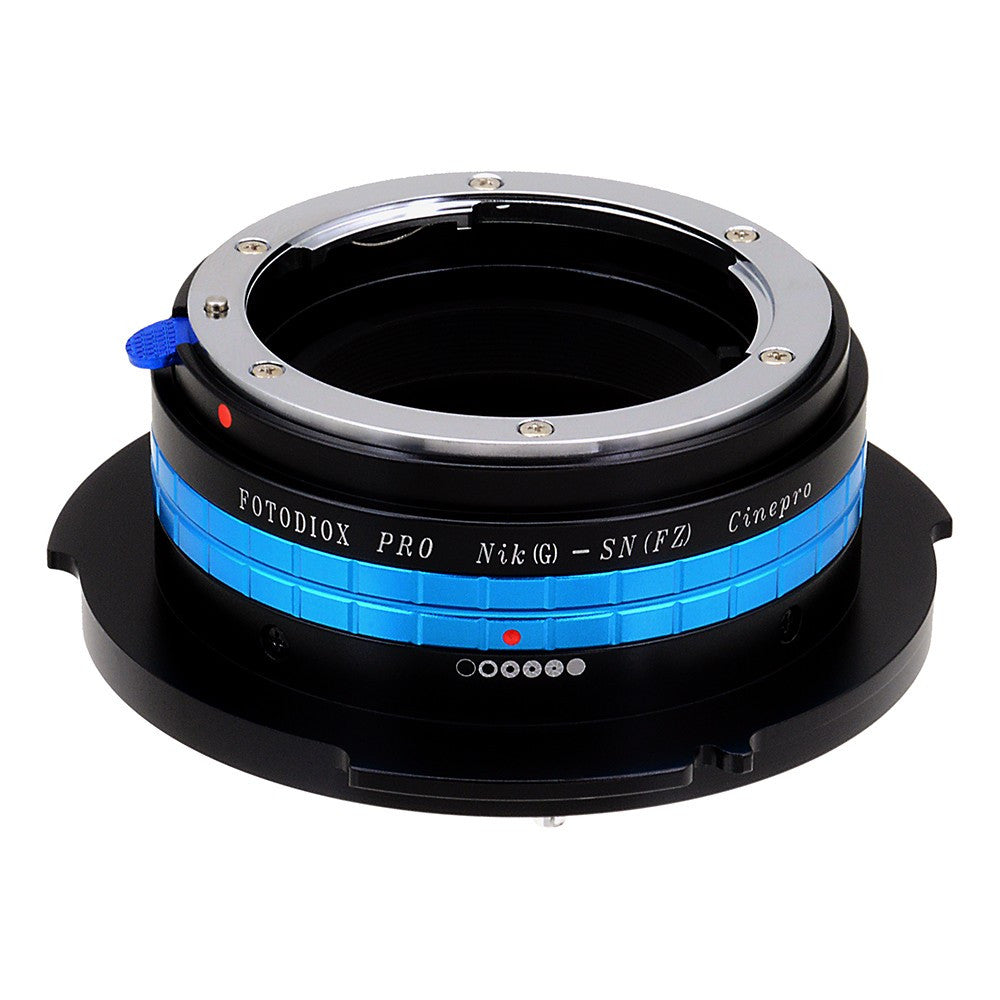 Nikon Nikkor F Mount G-Type D/SLR Lens to Sony CineAlta FZ-Mount Camera Adapter